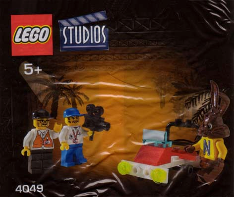 4049 Quicky the Bunny, Director, Cameraman and Car - Nesquik Promotional polybag