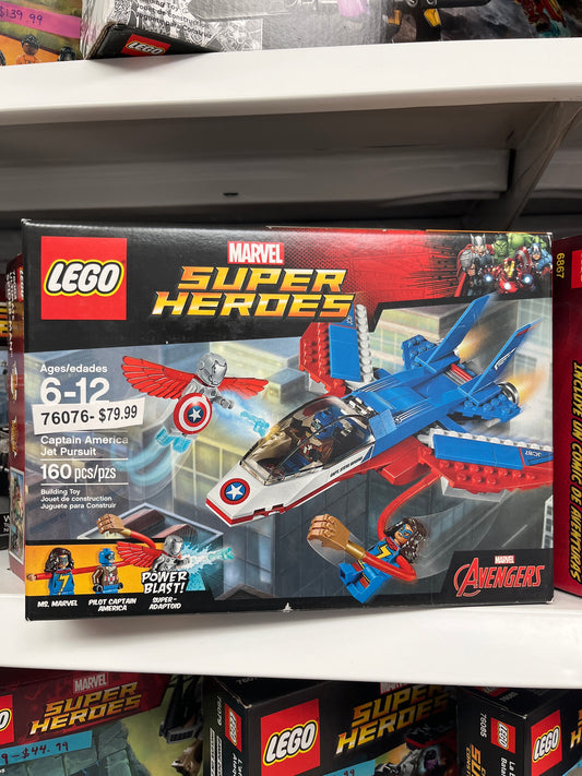 76076 Captain American Jet Pursuit