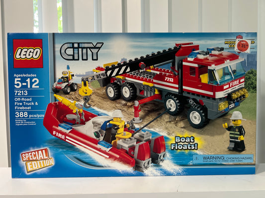 7213 Off-Road Fire Truck & Fireboat