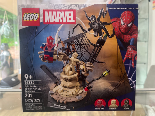 76334 Epic Battle: Spider-Man vs Sandman