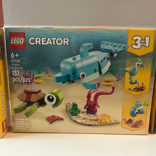 31128 Dolphin and Turtle