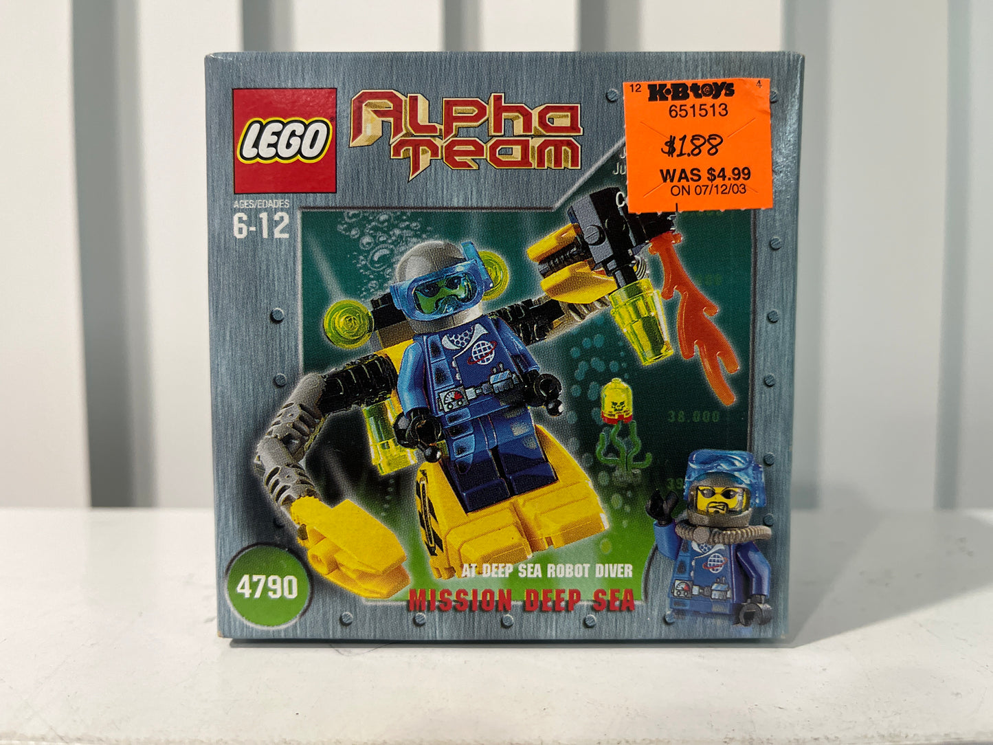 4790 Alpha Team Deep Sea Robot Diver
