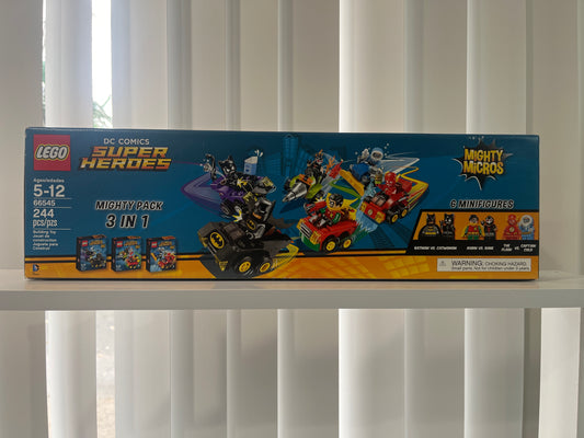 66545 Super Heroes Bundle Pack, Mighty Micros, Mighty Pack 3 in 1 (Sets 76061, 76062, and 76063)