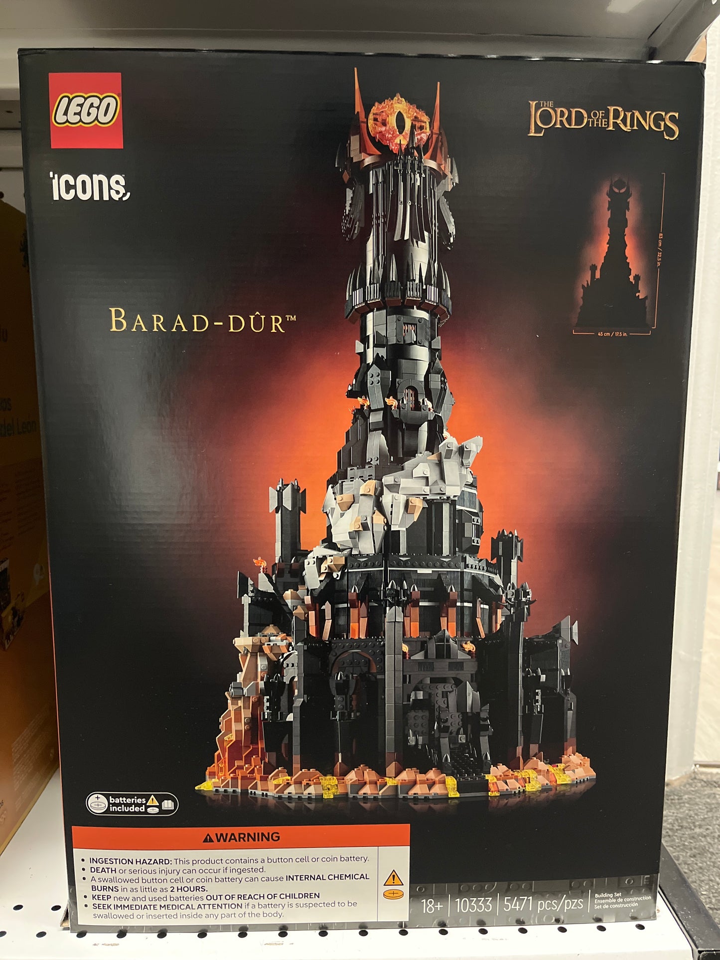 10333 The Lord of the Rings: Barad-dûr™