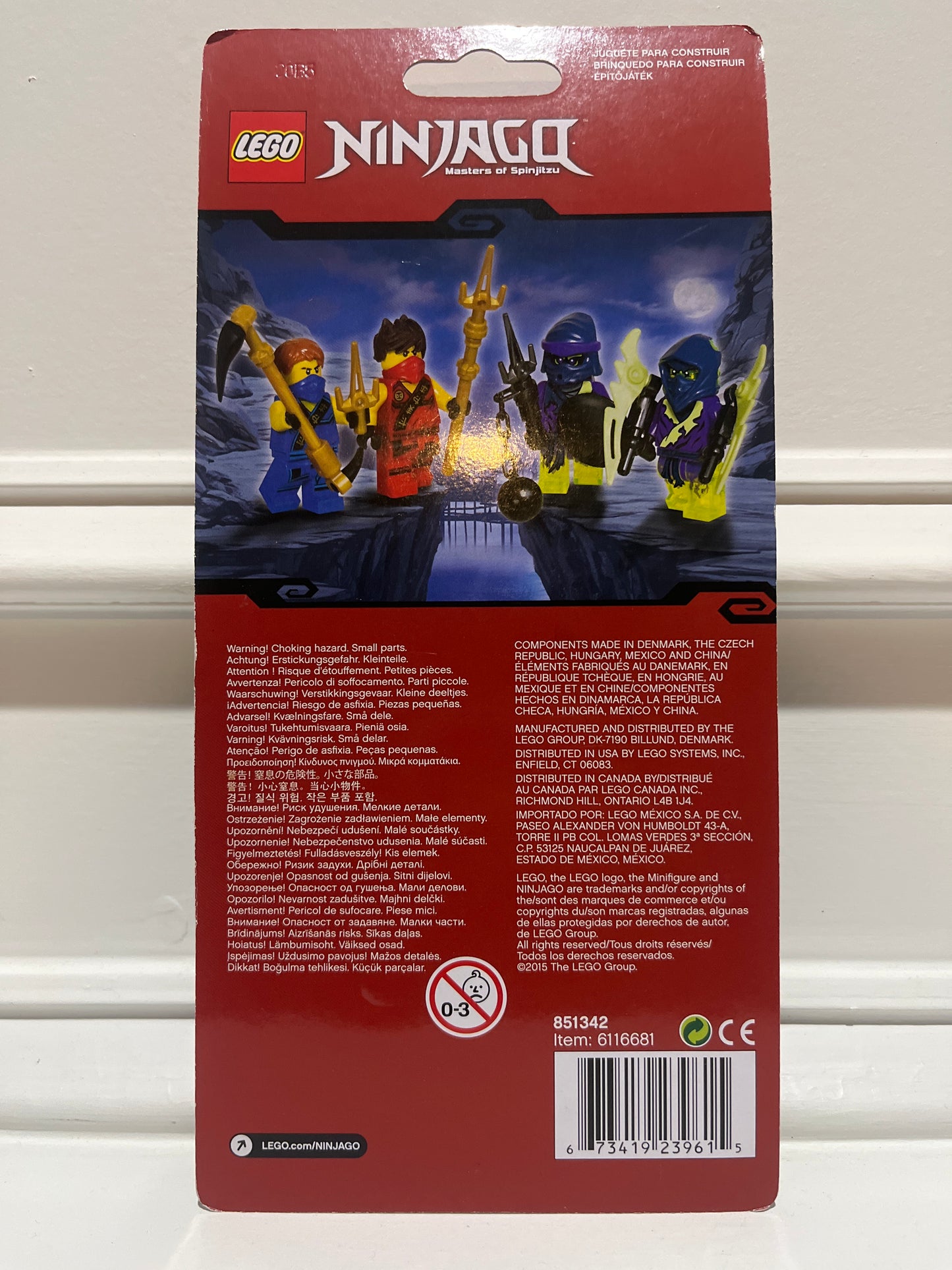 851342 Ninja Army Building Set Blister Pack