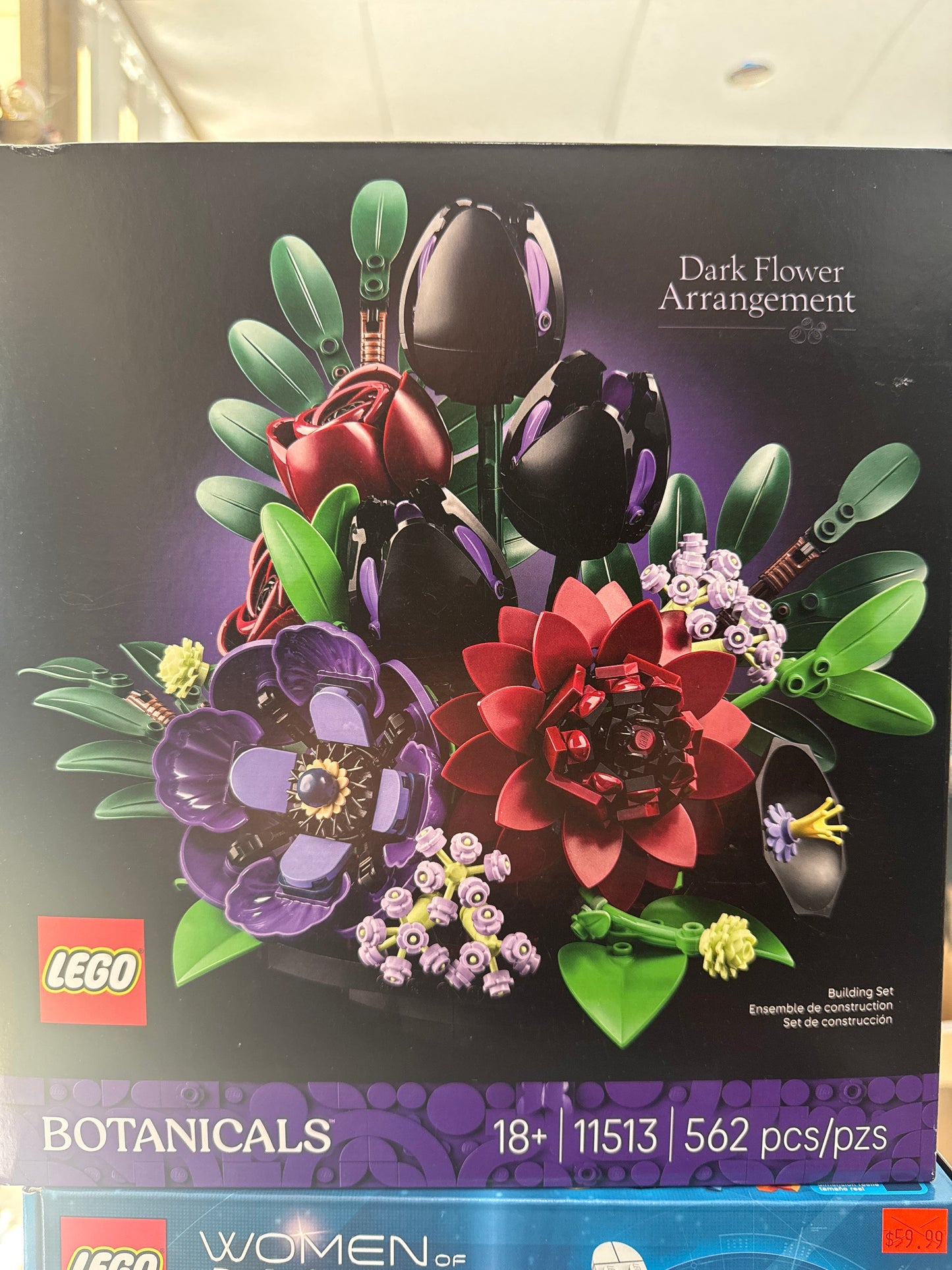 11513 Dark Flower Arrangements