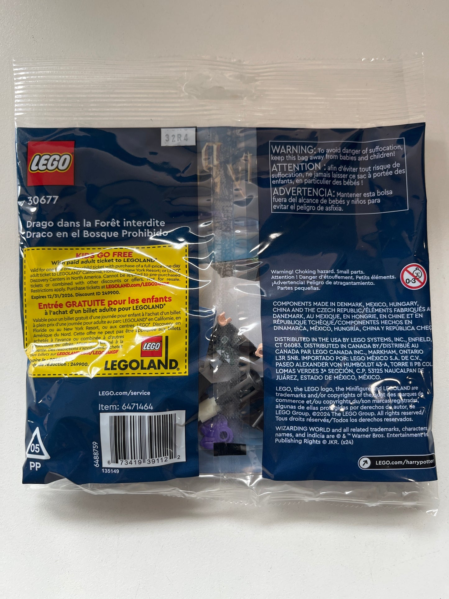 30677 Draco in the Forbidden Forest polybag