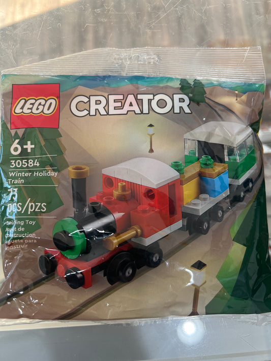 30584 Winter Holiday Train polybag