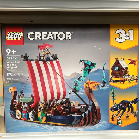 31132 Viking Ship and the Midgard Serpent