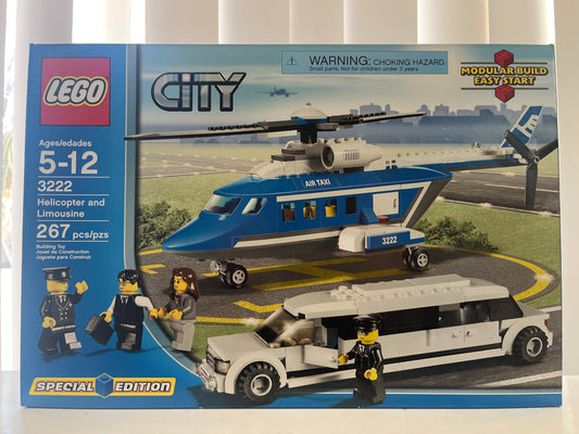 3222 Helicopter and Limousine