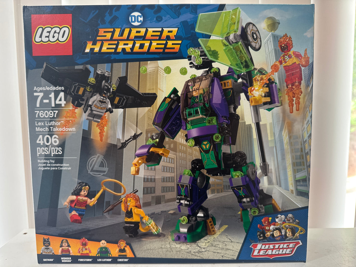 76097 Lex Luthor Mech Takedown