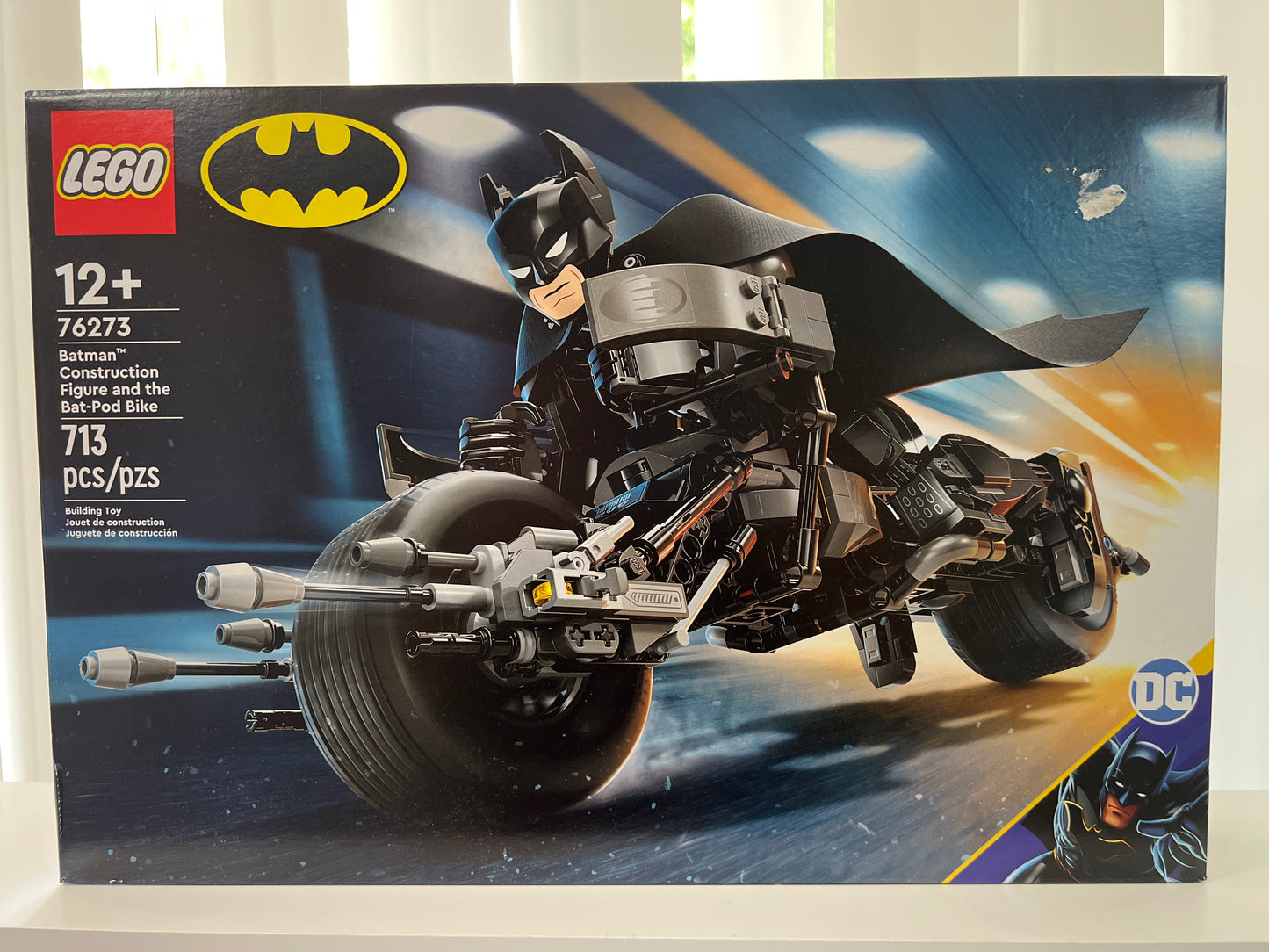 76273 Batman Construction Figure and the Bat-Pod Bike
