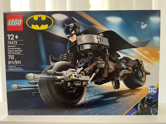 76273 Batman Construction Figure and the Bat-Pod Bike