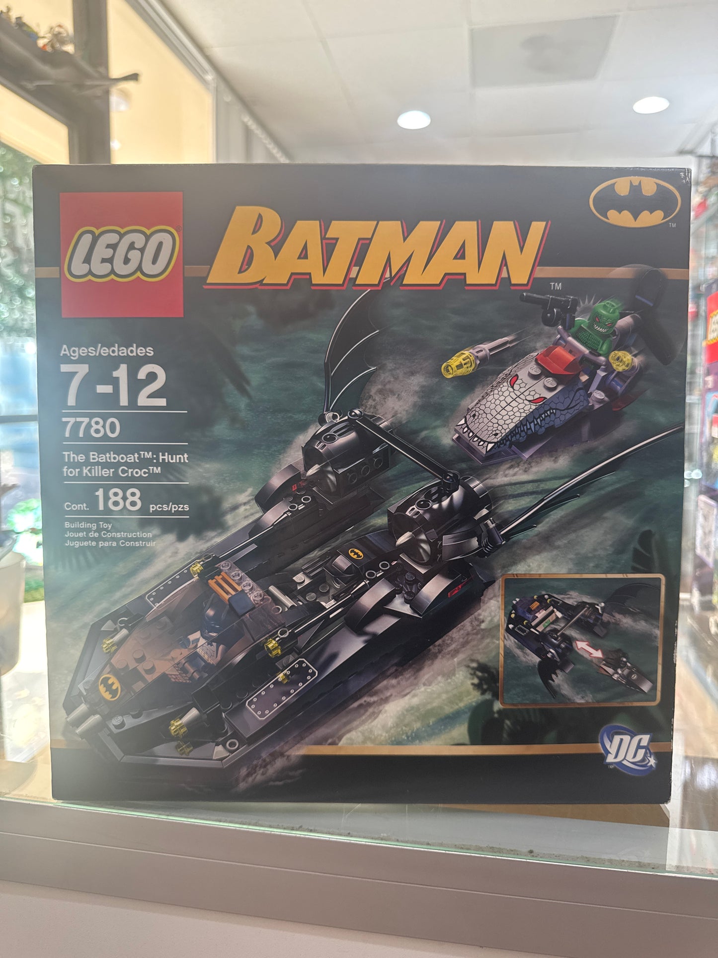7780 The Batboat: Hunt for Killer Croc