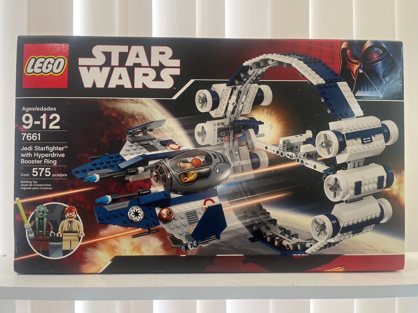 7661 Jedi Starfighter with Hyperdrive Booster Ring