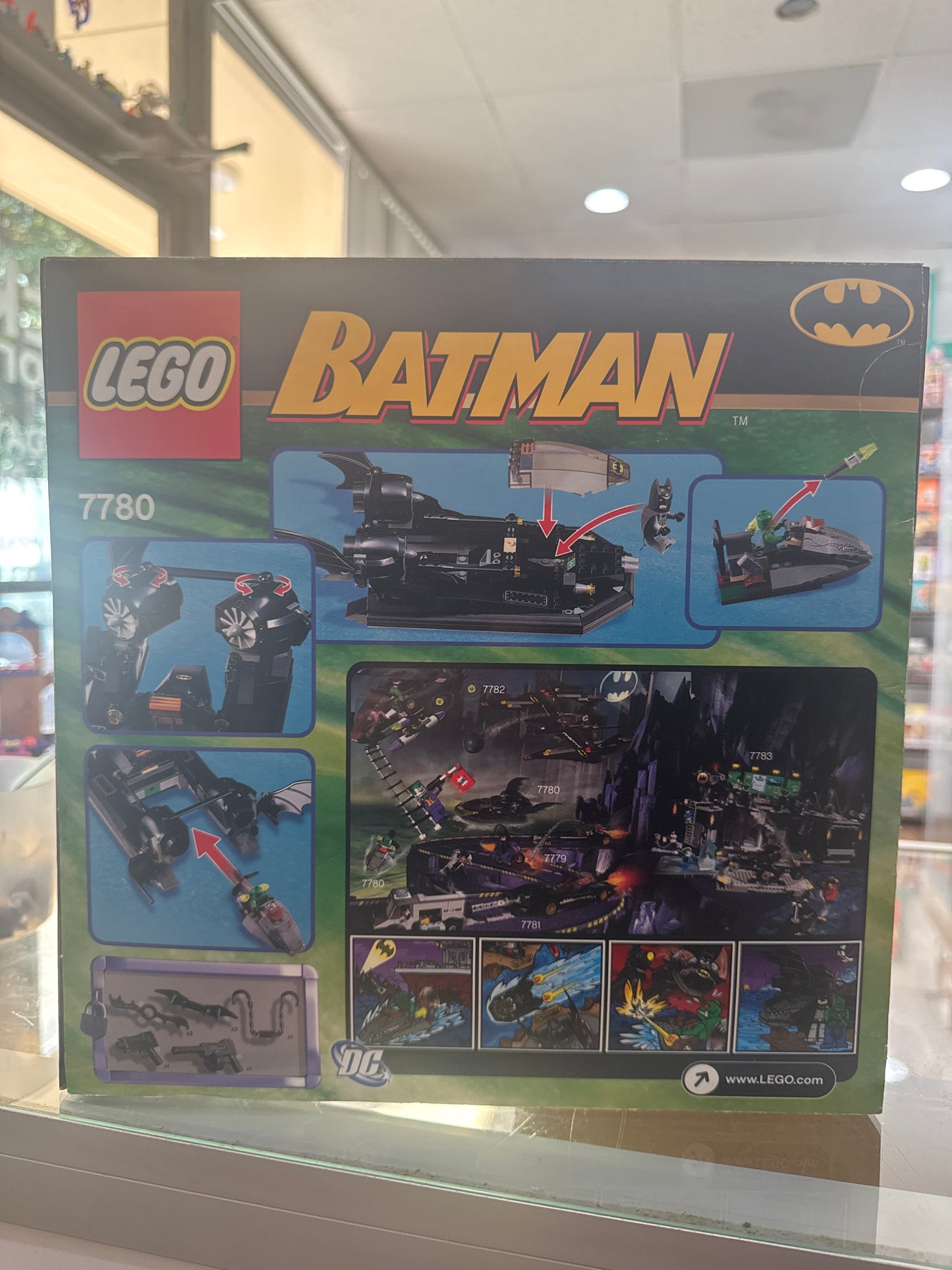 7780 The Batboat: Hunt for Killer Croc