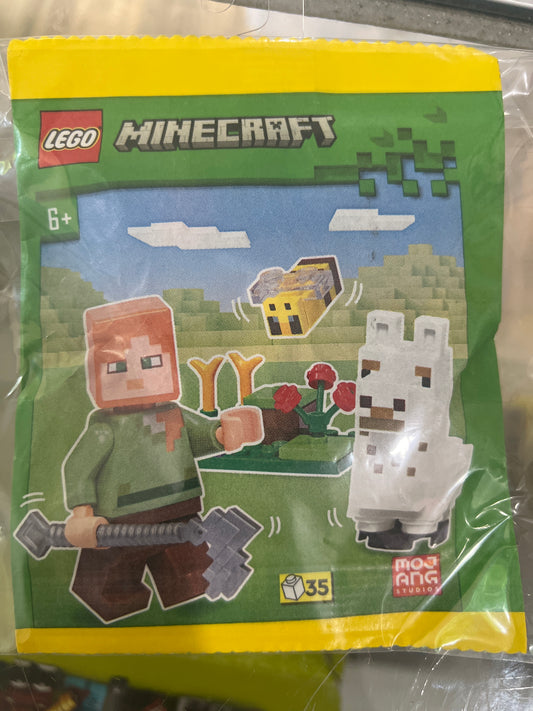 662308 Alex, Baby Llama and Bee paper bag