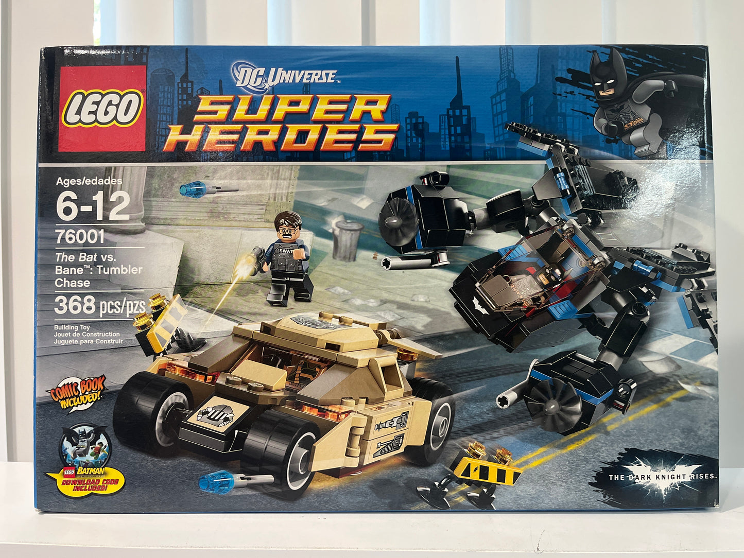 76001 The Bat vs. Bane: Tumbler Chase