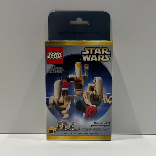 3343 Star Wars #4 - Battle Droid Minifigure Pack