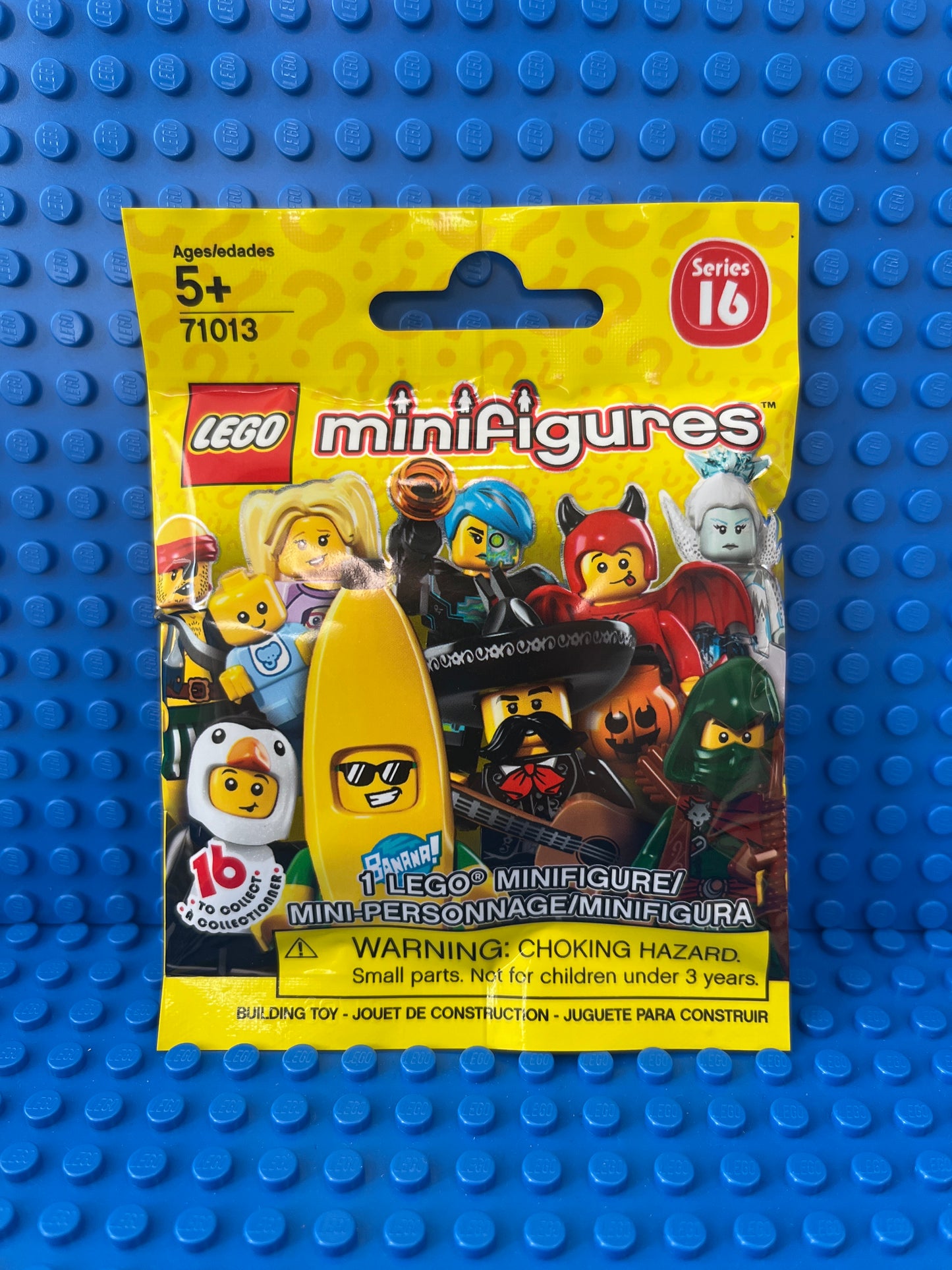 71013 Minifigure, Series 16 (Complete Random Set of 1 Minifigure)