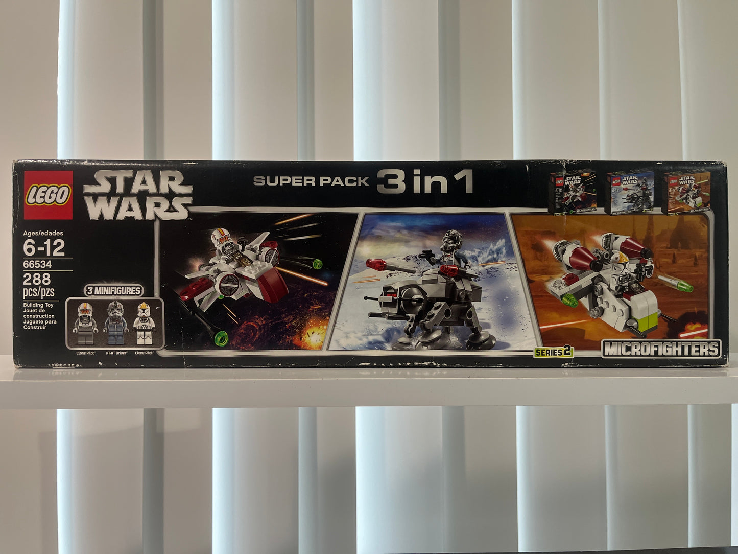 66534 Star Wars Bundle Pack, Super Pack 3 in 1 (Sets 75072, 75075, and 75076)