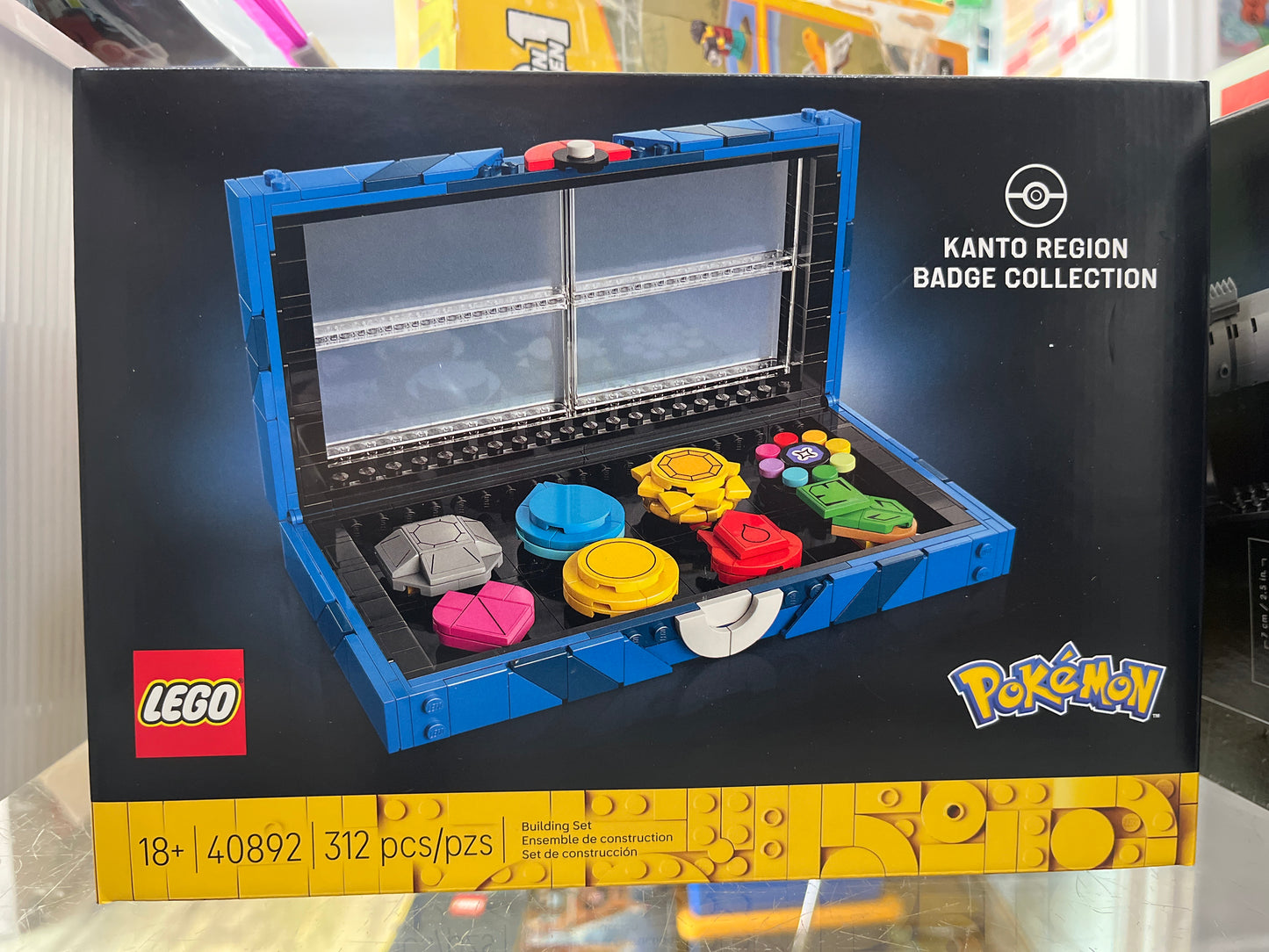 40892 Kanto Region Badge Collection