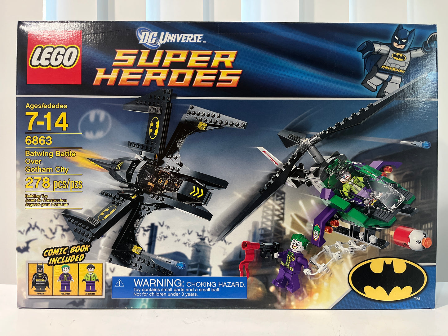6863 Batwing Battle Over Gotham City