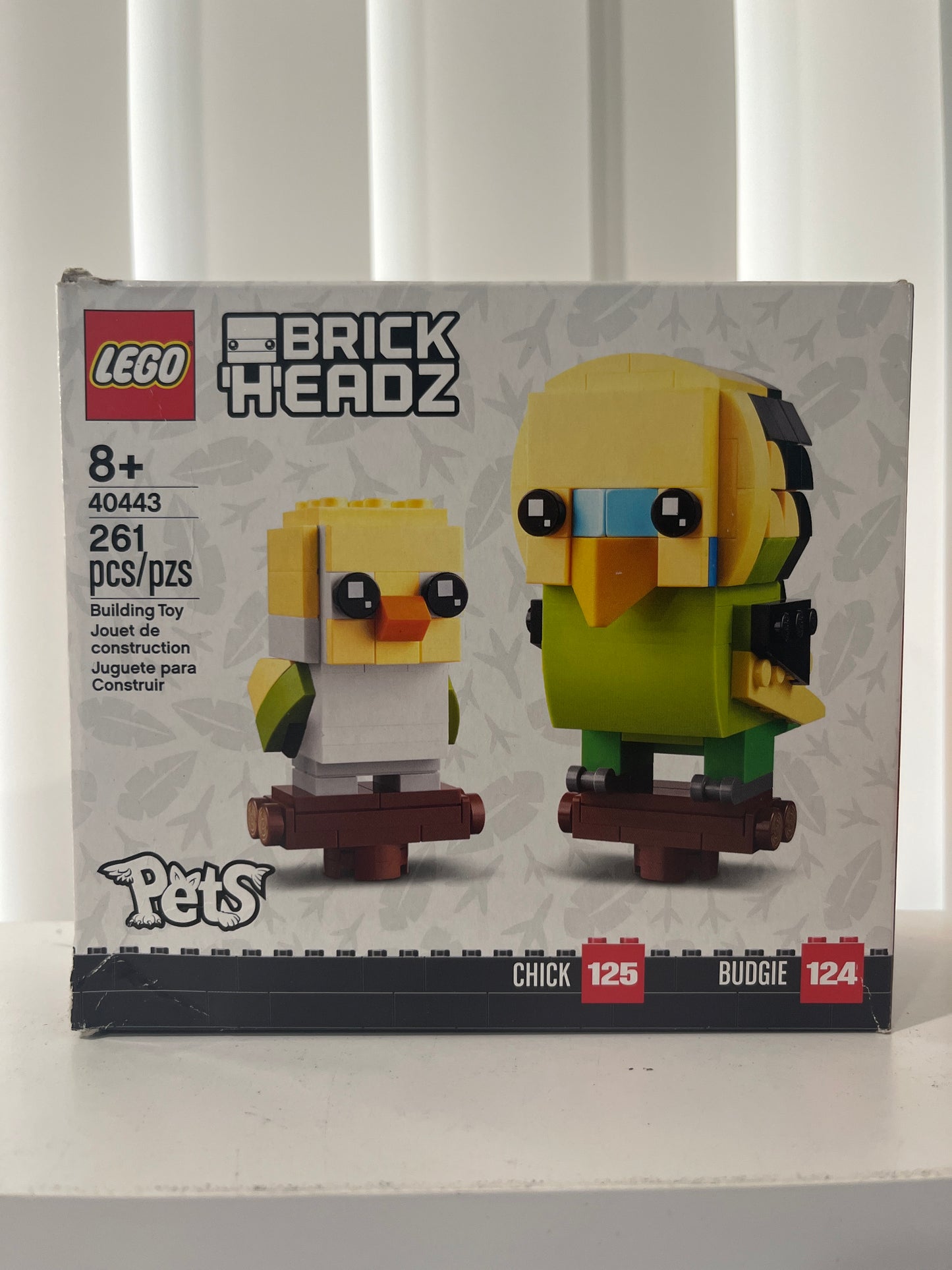 40443 Budgie & Chick