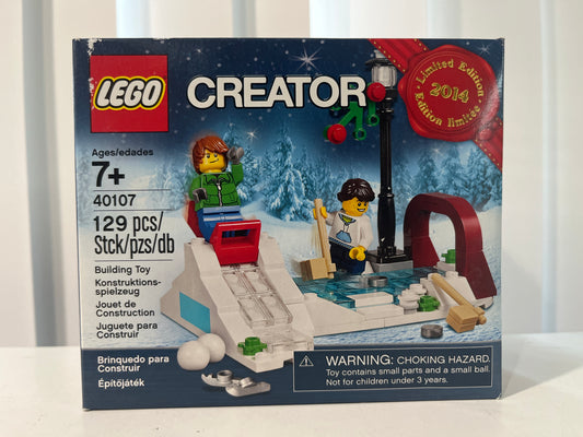 40107 - Winter Skating Scene Limited Edition 2014 Holiday Set (2 of 2)