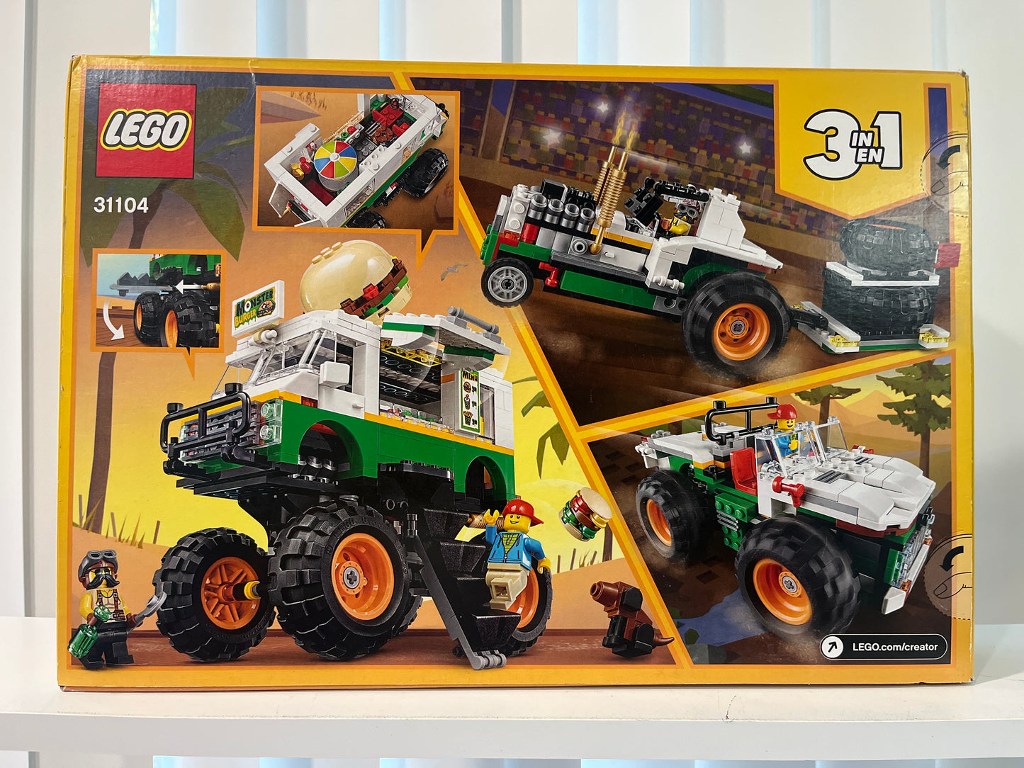 31104 Monster Burger Truck