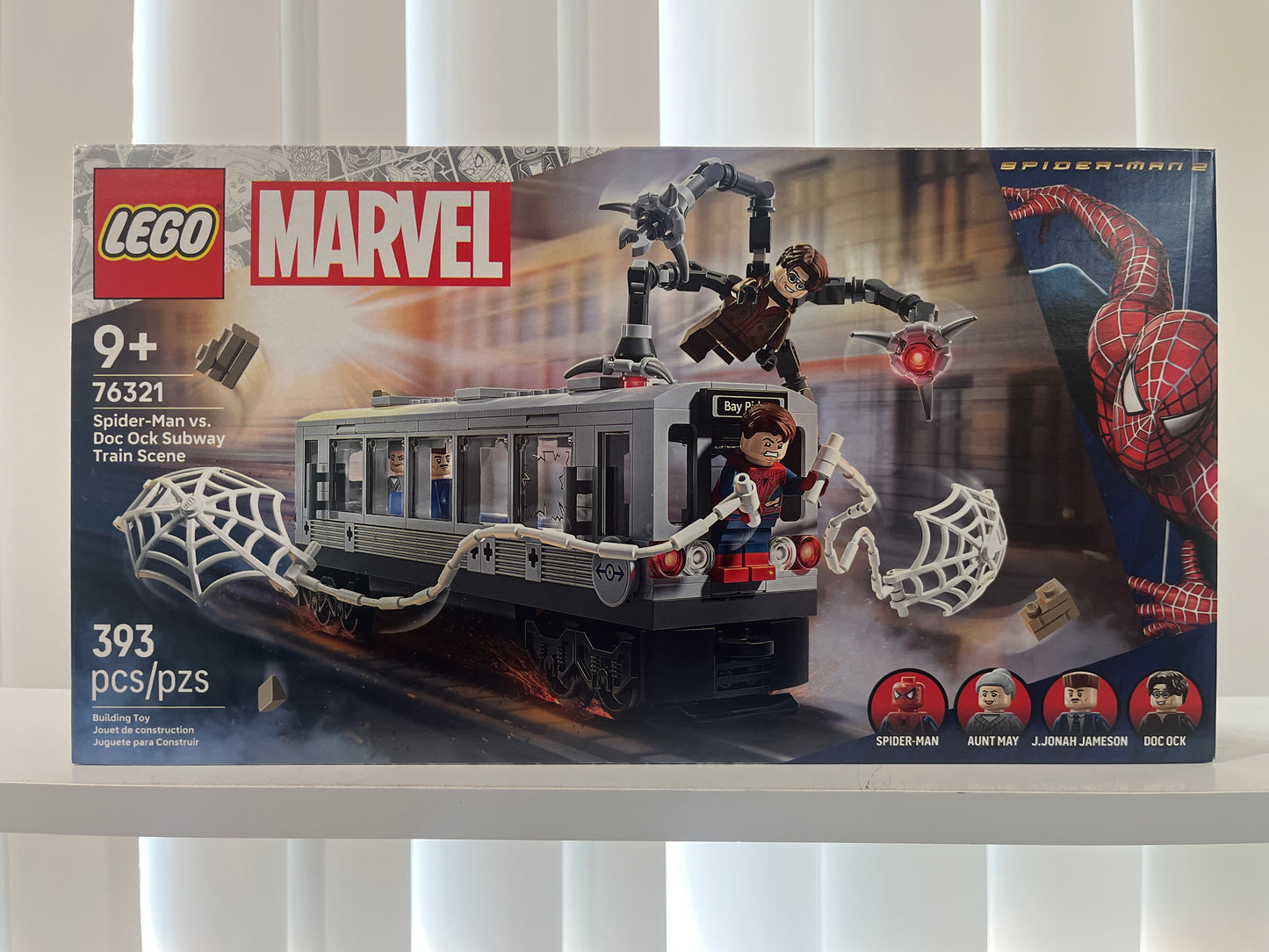 76321 Spider-Man vs. Doc Ock Subway Train Scene