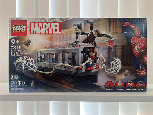 76321 Spider-Man vs. Doc Ock Subway Train Scene