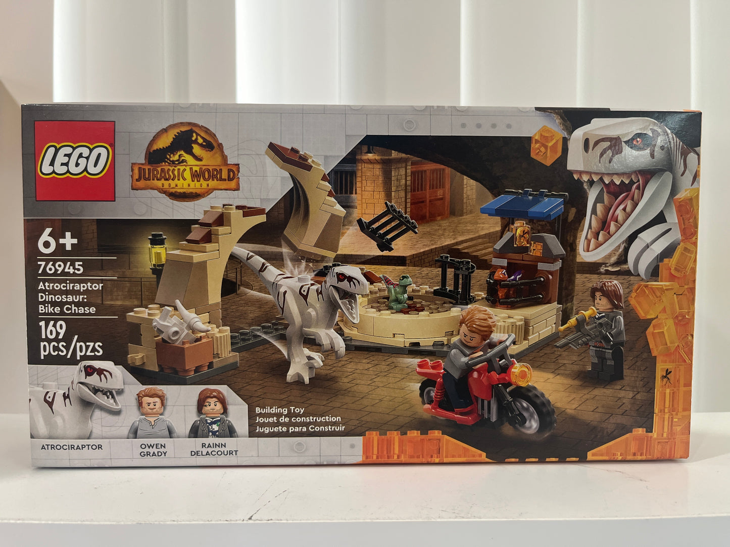 76945 Atrocirapyor Dinosaur Bike Chase