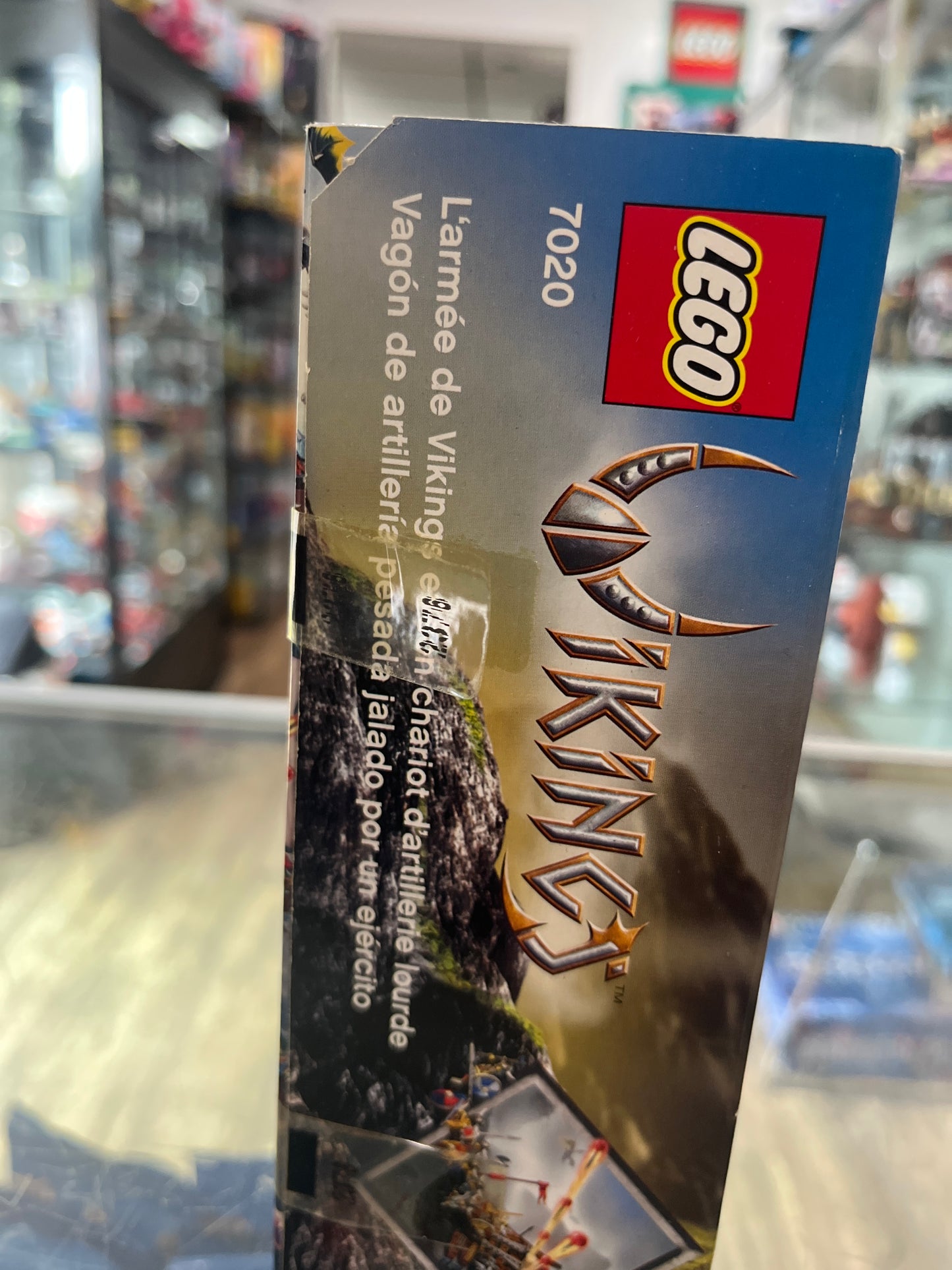 7020 Army of Vikings with Heavy Artillery Wagon