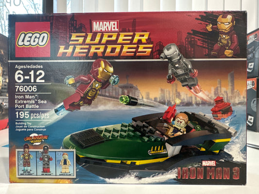 76006 Iron Man : Extremis Sea Port Battle
