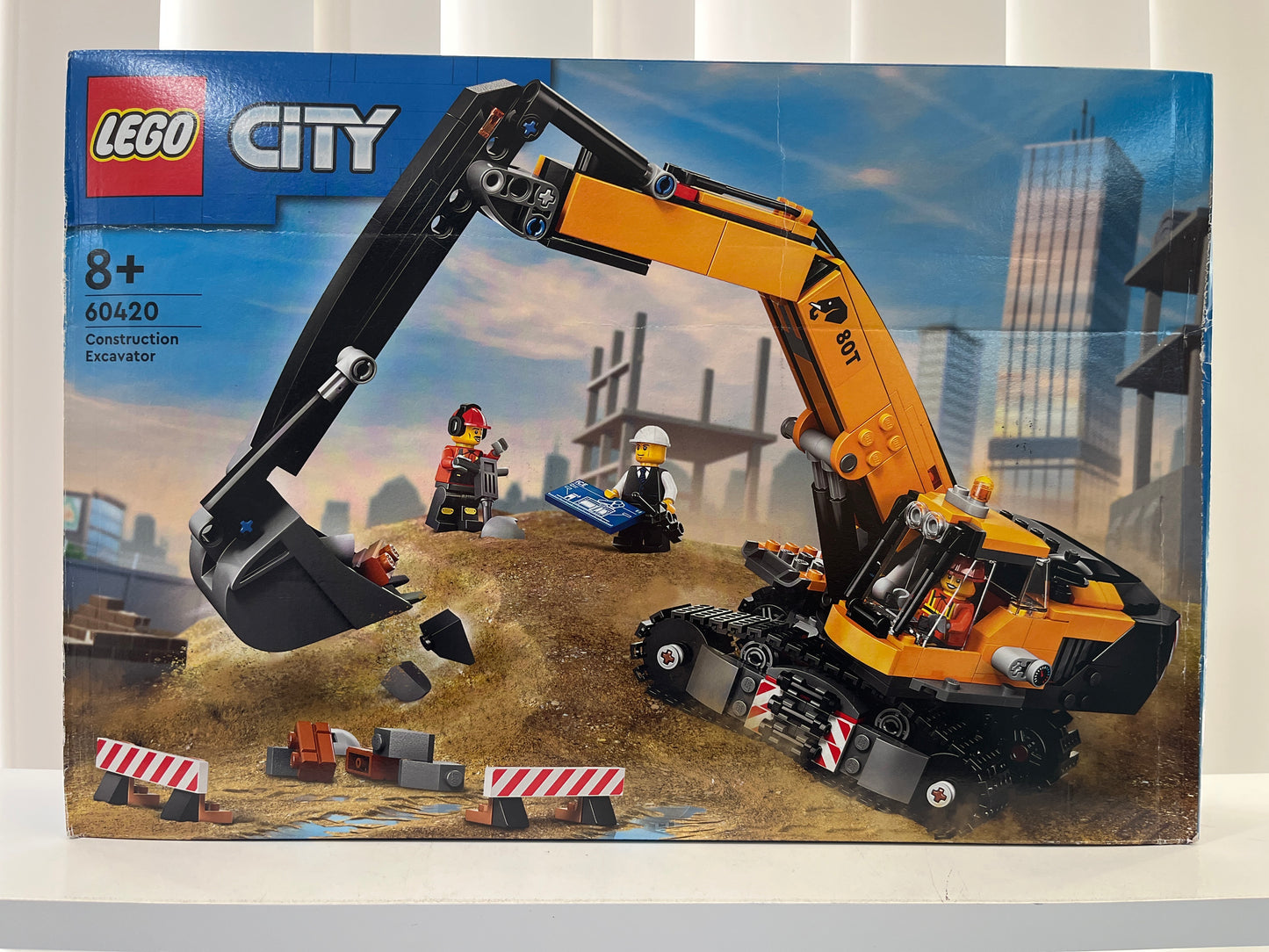 60420 Yellow Construction Excavator
