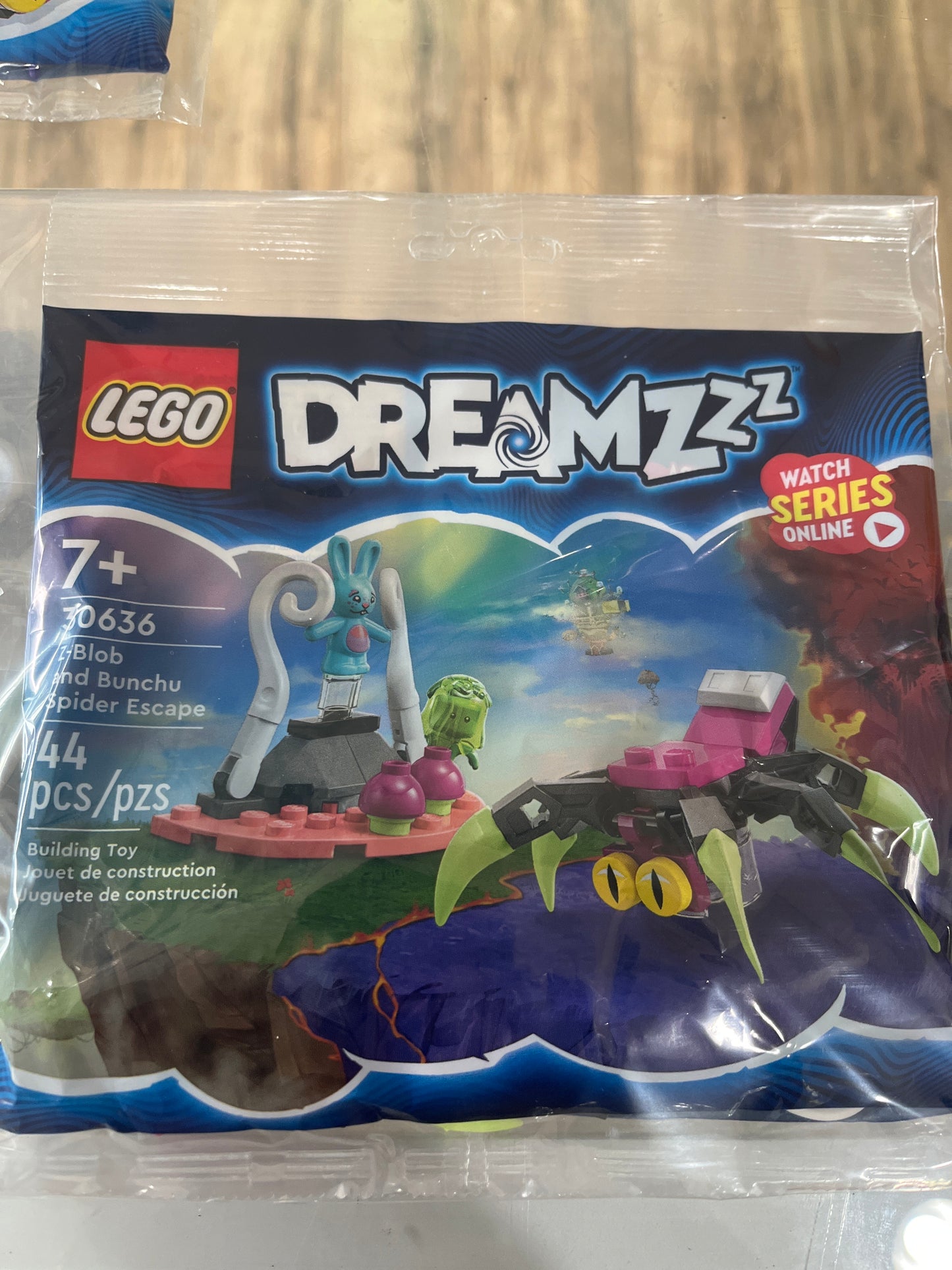 30636 
Z-Blob and Bunchu Spider Escape polybag