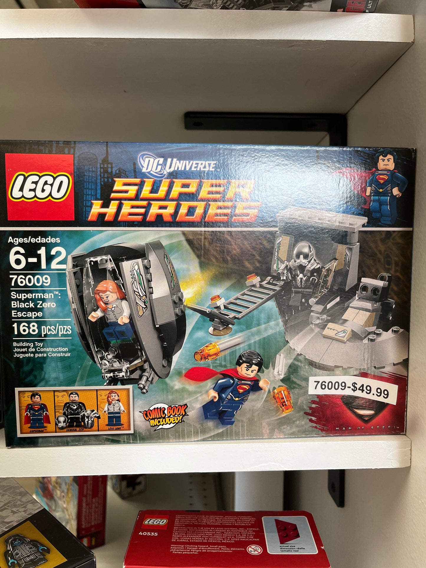 76009 Superman Black Zero Escape