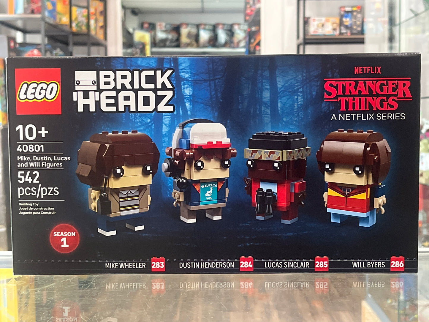 40801 Mike, Dustin, Lucas and Will Figures