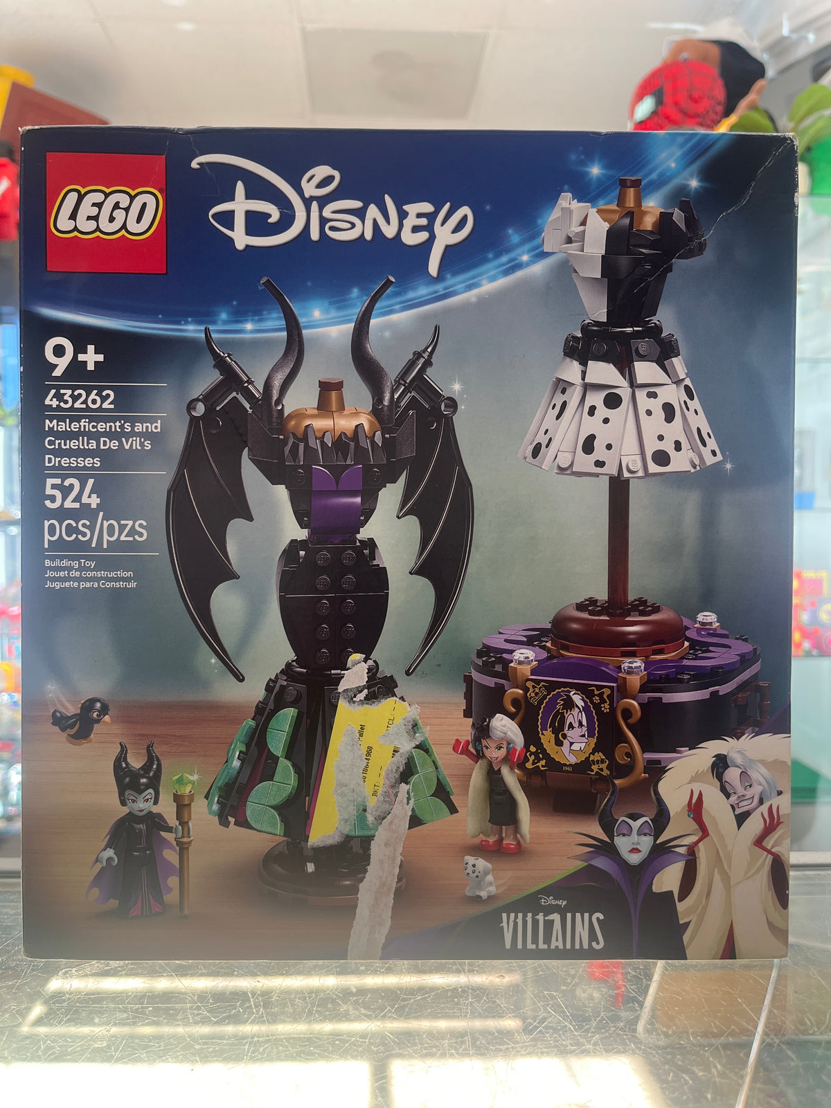 43262 Maleficent's and Cruella De Vil's Dresses