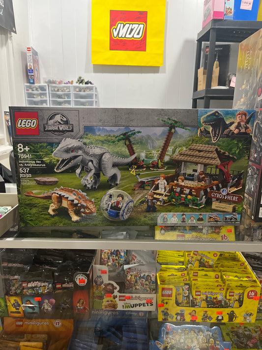 75941 Indominous rex vs. Ankylosaurus