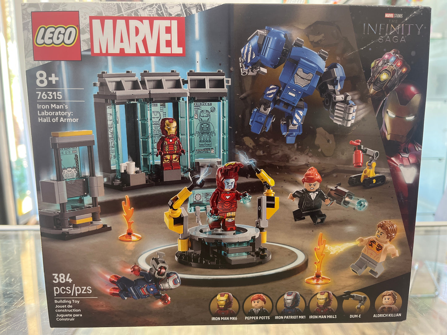 76315 - Iron Man’s Laboratory: Hall of Armor