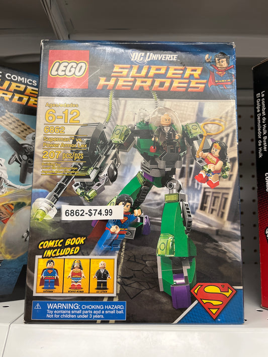 6862 Superman vs. Power Armor Lex