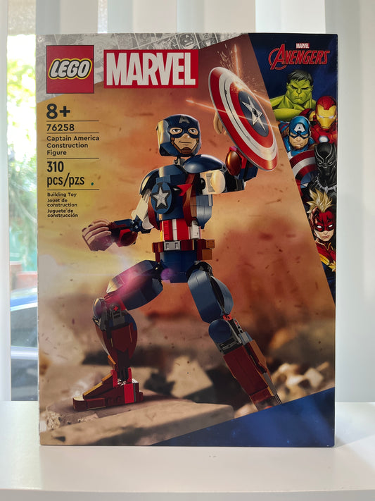 76258 Captain America Construction Figure