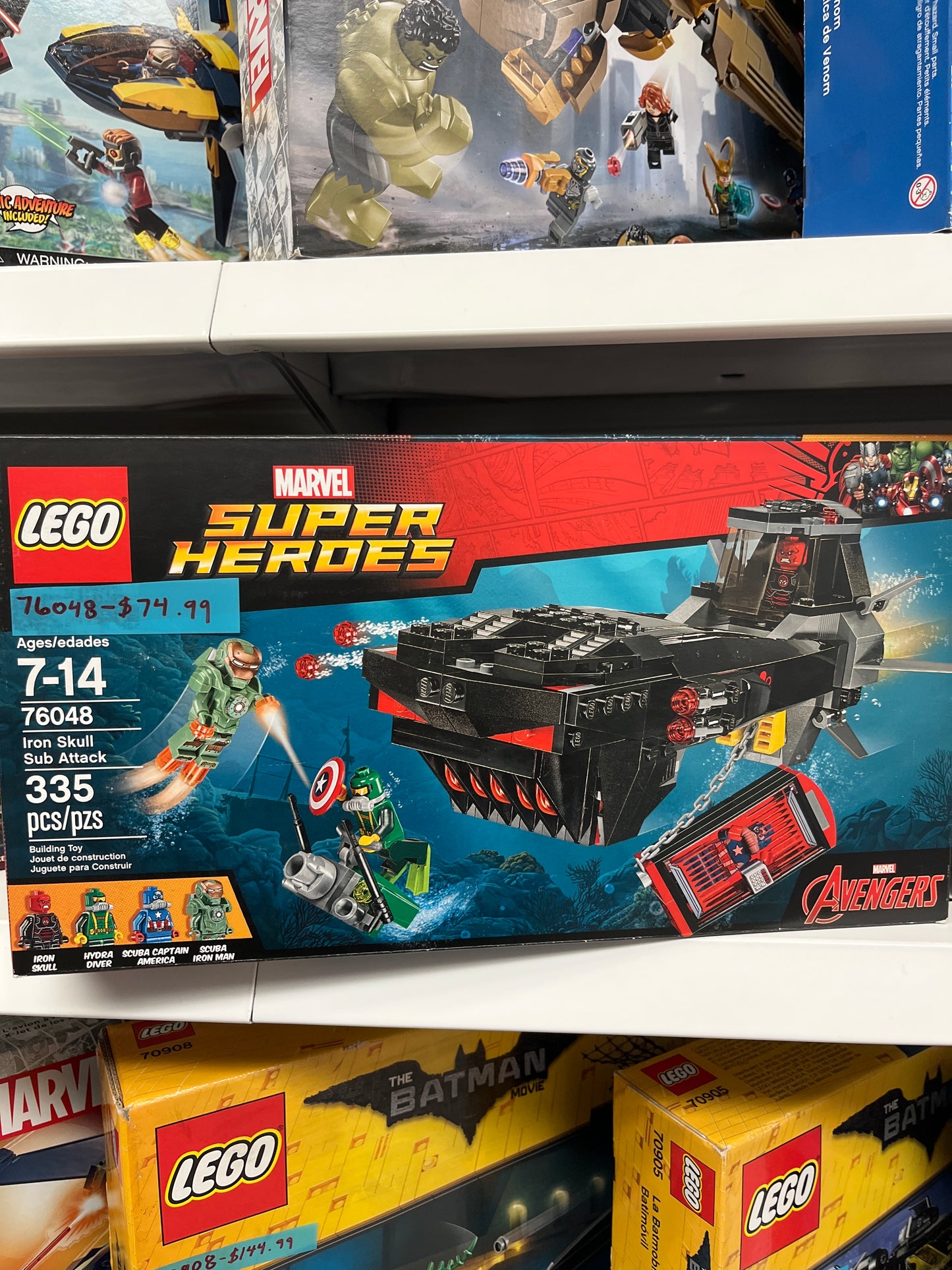 76048 Iron Skull Sub Attack