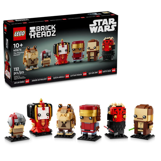 40676 Phantom Menace Brickheadz