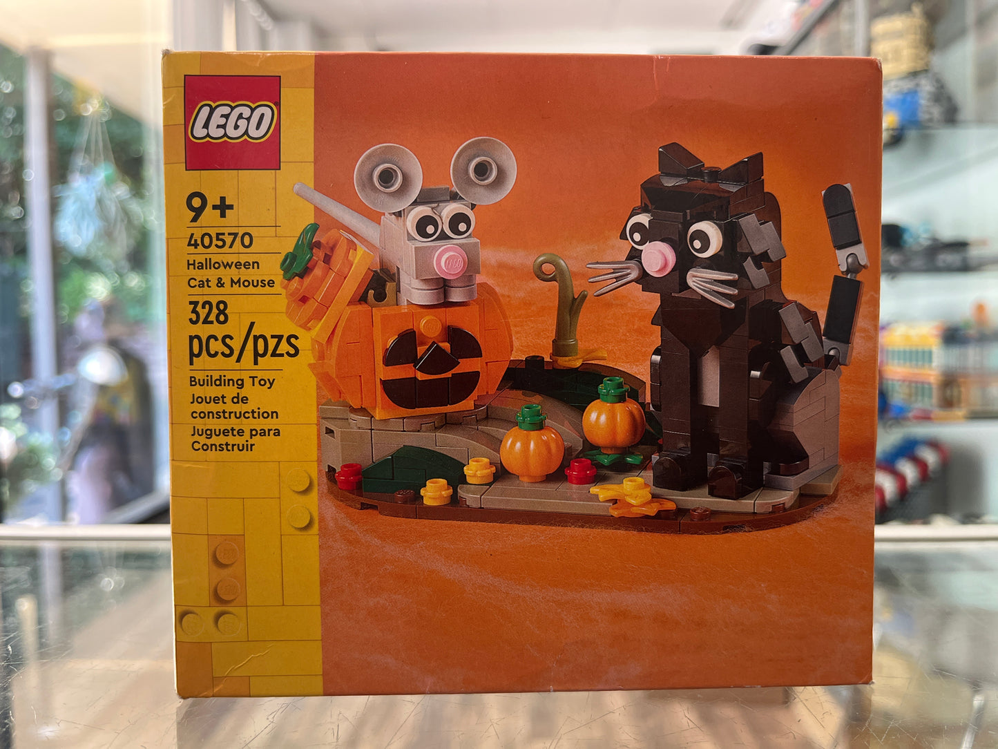 40570 Halloween Cat & Mouse
