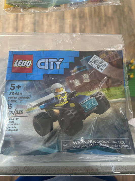 30664 Police Off-Road Buggy Car polybag