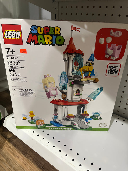 71407 Cat Peach Suit and Frozen Tower