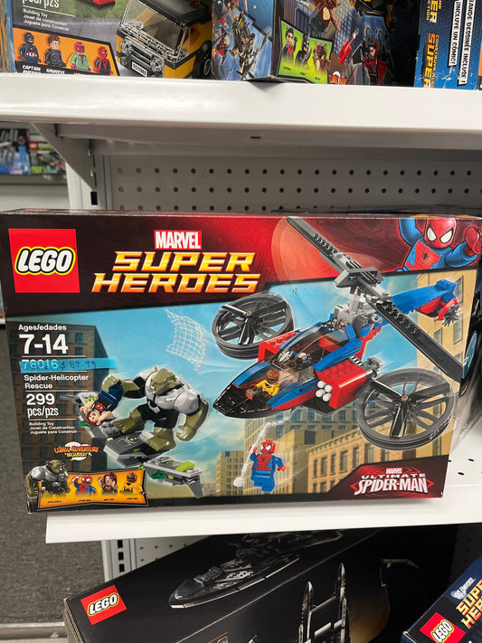76016 Spider-Helicopter Rescue